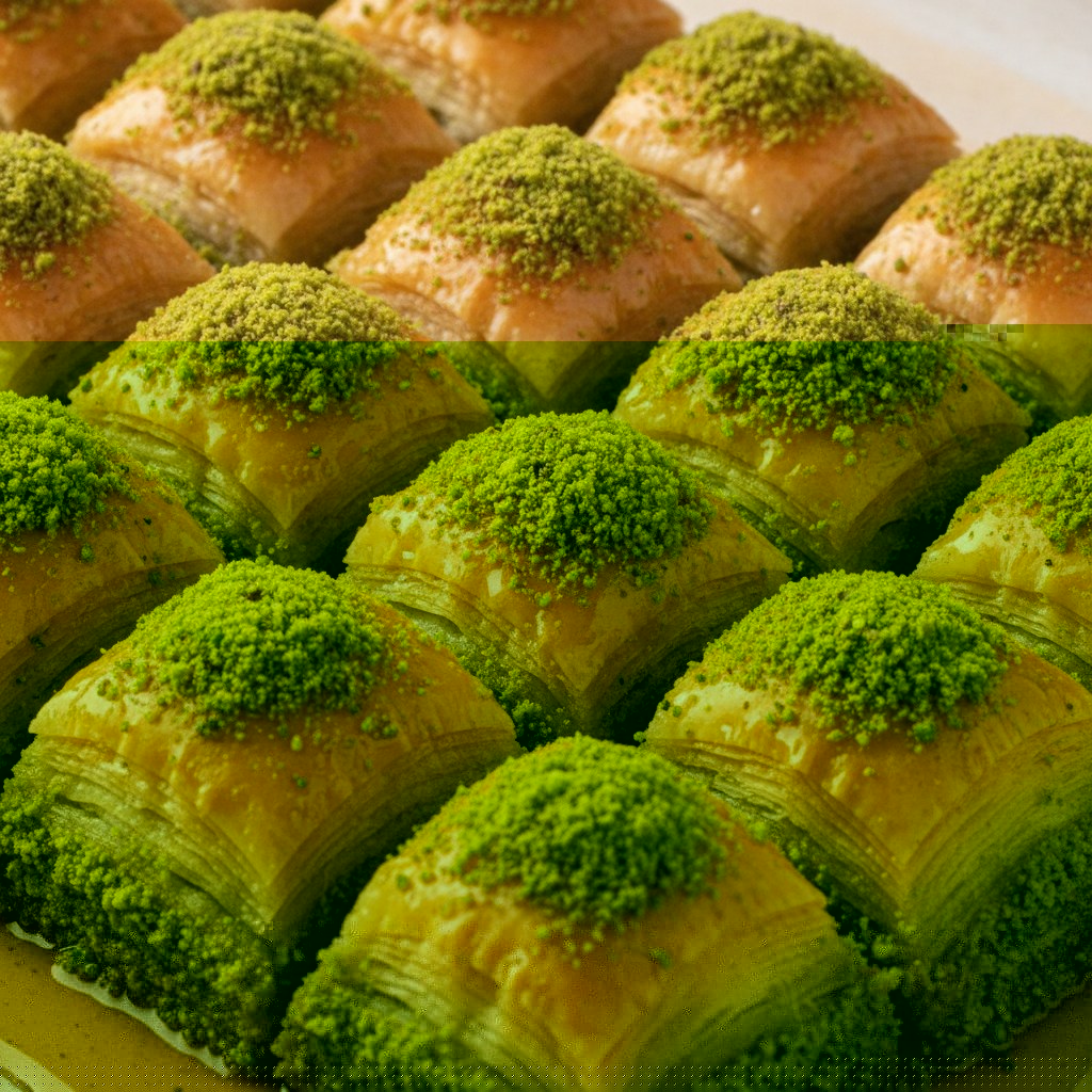 Fıstık sarma baklava